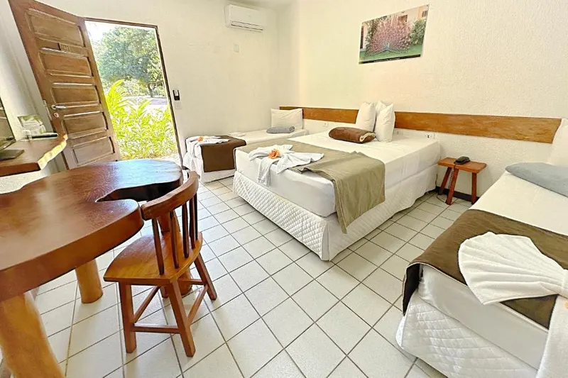 Quarto em Eco Pousada Paraíso dos Coqueirais