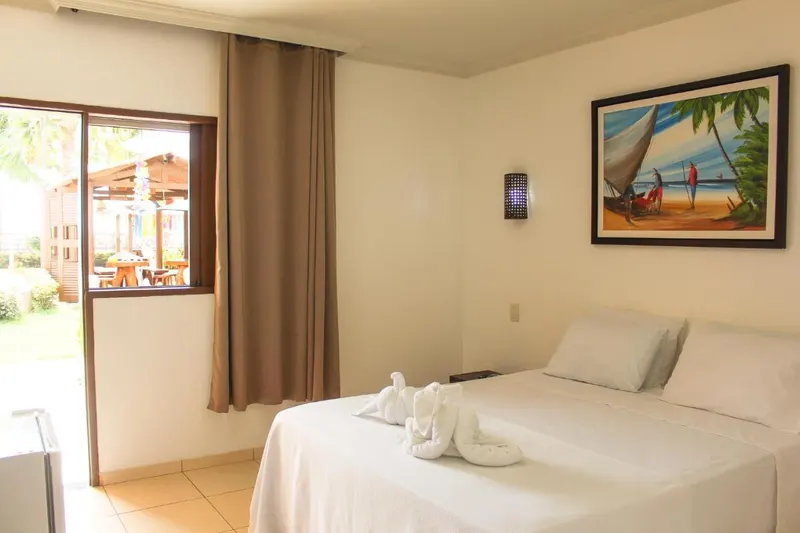 Quarto em Pousada Coqueiro Verde