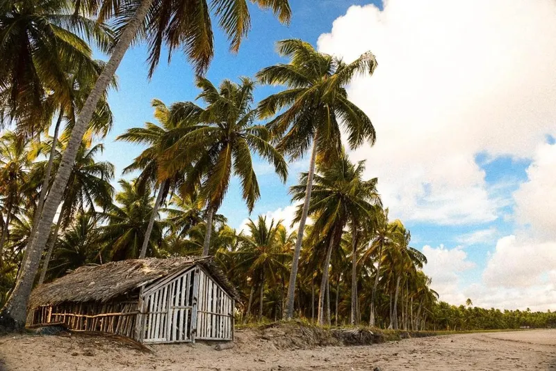 Área externa de Pousada Porto Manguaba