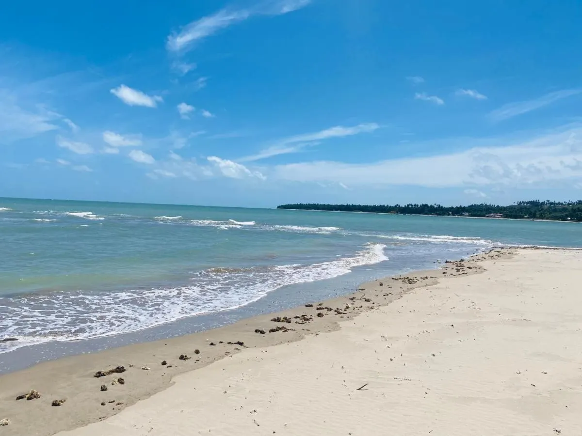 Paisagem de Japaratinga vista a partir de Pé na Areia Boutique Hotel
